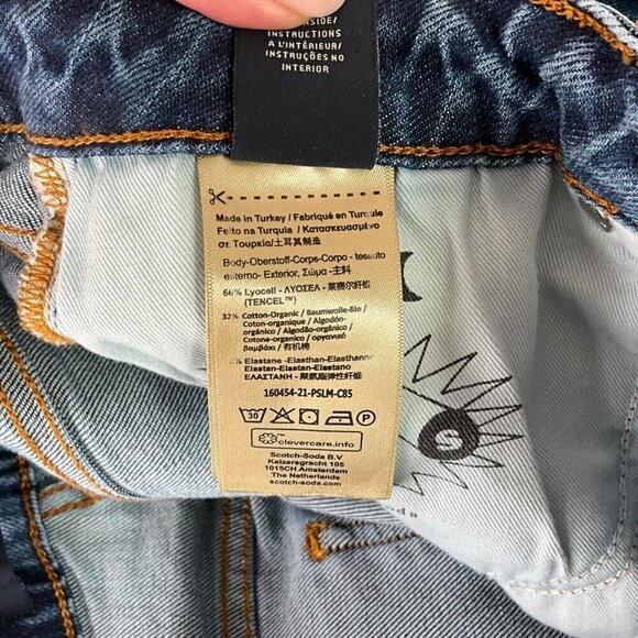 Scotch & Soda Blue Flare Jeans - Picture 11 of 14